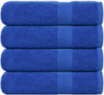 vidaXL Кърпи за баня FROGN 4 бр. сини 100x150 см 360 г/м2 (136717)
