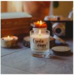 More Light Candle Illatgyertya 100% natúr szójaviaszból - 20-22 órás 120ml - Summertime Nyáridő illattal - "Csoda vagy" felirattal