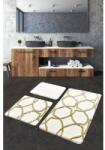 Chilai Home Set covorase de baie 3 piese Alessia Bonne - Gold Covor baie