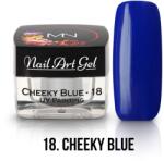 Mystic Nails Festő Színes Zselé - 18 - Cheeky Blue (HEMA-free) - 4g