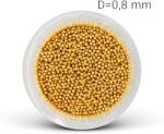  Fém gyöngy - arany (0, 8 mm)