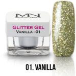 Mystic Nails Csillám Zselé - no. 01. - Vanilla - 4g