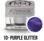 Mystic Nails 3D Gyurma Zselé - 10 - Purple Glitter - 3, 5g