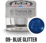 Mystic Nails 3D Gyurma Zselé - 09 - Blue Glitter - 3, 5g