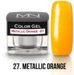 Mystic Nails Színes Zselé - 27 - Metallic Orange - 4g
