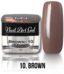 Mystic Nails Festő Színes Zselé - 10 - Brown (HEMA-free) - 4g