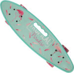 Action Penny board hordozható ABEC-7, PU, alumínium, Tropical Paradise zöld