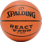 Spalding Kosárlabda React TF-250 Ball, 7-es méret 7 fekete|narancssárga