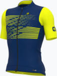 Alé Cycling Férfi Alé Maglia MC Logo kerékpáros mez XL kék|sárga