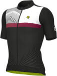 Alé Cycling Férfi kerékpáros mez - Alé Zig Zag L fekete