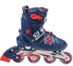 Action Young állítható gyermek görkorcsolya, 33-36-os méret, kék kék
