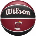 Wilson Kosárlabda NBA Team Miami Heat Ball, 7-es méret 7 fekete|vörös