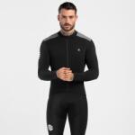 SIROKO Férfi termikus póló Cycling SIROKO M4 Flotta Moha 2XL fekete|szürke