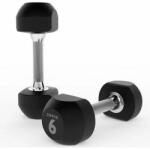 AMAYA Kézisúlyzó gumírozott Amaya 9 kg 9 KG fekete