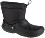 Crocs Női hótaposó, Crocs Classic Lined Neo Puff Boot fekete