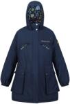 REGATTA Női hosszú vonalú vízálló kabát - Christian Lacroix Cailar Logo 3XL kék|mályva|szürke