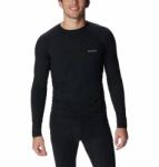 COLUMBIA Midweight Stretch Long Sleeve Top férfi aláöltöző felső - fekete L fekete