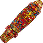 Action Penny Board könnyű kerekekkel 22'', PU, Alumínium, Azteca narancssárga|vörös