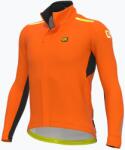 Alé Cycling Férfi kerékpáros dzseki Alé K-Tornado 2.0 M fekete|narancssárga
