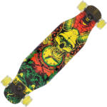 ACTION ONE Longboard Action One, 80 x 20 cm, sárga, Evil sárga|zöld