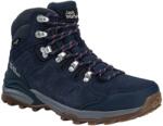 Jack Wolfskin Refugio Texapore Mid női trekking csizma S fekete|kék