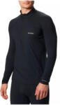 COLUMBIA Midweight Stretch Long Sleeve Half Zip férfi aláöltöző felső XL fekete