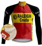 REDTED Vintage kerékpáros mez Ti-Raleigh-Redded 5XL fehér|fekete