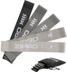 ZIPRO Fitnesz gumiszalag Zipro Mini Band Latex különböző ellenállási szintek 5 db