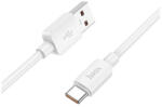 hoco. X96 USB / USB-C töltő- és adatkábel, 100W, 1m, fehér