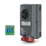 SCAME Priza Antiex 125A 3P+N+E 400V IP66 cu siguranta Scame (503.12587-F)