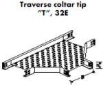 Elvan Traversa Imbinare T Pentru Pat Metalic 400 Mm (32e-6v-400/pg)