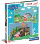 Clementoni SuperColor - Peppa malac 2x60 db-os (21622)