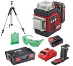 FLEX Nivela laser cu linii Flex ALC 3/360 10.8 V Verde | Raza de masurare: 0 - 100 m | 1 x 2, 5 Ah acumulator + incarcator | In valiza (532862)