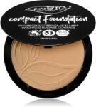 puroBIO Cosmetics Compact Foundation kompakt púderes alapozó SPF 10 árnyalat 03 9 g