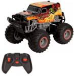 ProCart Masina Cu Telecomanda Procart Tip Off-road Cascadorii Rotire Verticala 360 Grade Imprimeu Flacari (599299-RED)