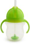 Munchkin Click Lock Tip & Sip bögre szívószállal nehezékkel Green 6 m+ 207 ml