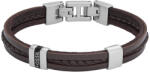 Fossil Brățară elegantă din piele pentru bărbați Vintage Casual JF04133040