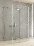 NEW TRENDY Reflexa cabină de duș 110x90 cm dreptunghiular crom luciu/sticlă transparentă EXK-5227 (EXK5227)