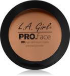 L. A. Girl Cosmetics PRO. Face HD pudra compacta cu efect matifiant culoare Soft Honey 7 g