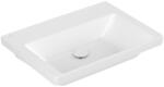 Villeroy & Boch Subway 3.0 lavoar 65x47 cm dreptunghiular clasică-mobilier alb luciu 4A7068R1 (4A7068R1)