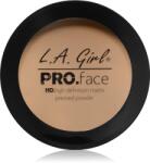L. A. Girl Cosmetics PRO. Face HD pudra compacta cu efect matifiant culoare Creamy Natural 7 g