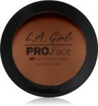 L. A. Girl Cosmetics PRO. Face HD pudra compacta cu efect matifiant culoare Toffee 7 g