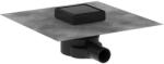 Hansgrohe RainDrain Point rigolă duș 10 cm negru 56247670 (56247670)
