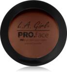 L. A. Girl Cosmetics PRO. Face HD pudra compacta cu efect matifiant culoare Cocoa 7 g