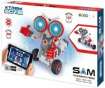 Xtrem Bots Радиоуправляем робот Xtrem Bots - Sam, за сглобяване, 130 части (XT3803252) - ozone