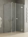 NEW TRENDY Reflexa cabină de duș 130x90 cm dreptunghiular crom luciu/sticlă transparentă EXK-5093 (EXK5093)
