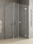 NEW TRENDY Reflexa cabină de duș 110x80 cm dreptunghiular crom luciu/sticlă transparentă EXK-5084 (EXK5084)