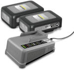 Kärcher Battery Power+ 18/30 Kezdőcsomag (2db akkumulátor + töltő) (24450720)