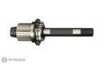 Novatec F típusú anya, 3 retes, Shimano Micro Spline, acél, OEM
