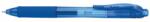 Pentel Zseléstoll, 0, 25 mm, nyomógombos, PENTEL „EnerGelX BLN105, kék (PENBLN105CX)